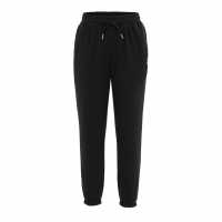 Soulcal Womens Fleece Jogger Черно Дамски долнища на анцуг