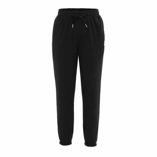 Дамски долнища на анцуг Soulcal Womens Fleece Jogger Черно Soulcal Womens Fleece Jogger Черно Дамски долнища на анцуг