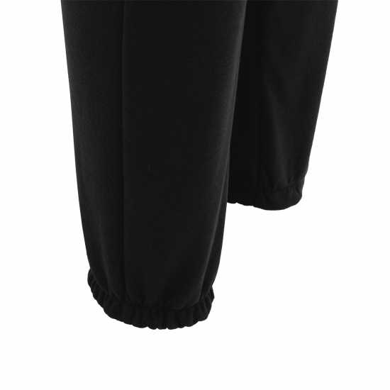 Дамски долнища на анцуг Soulcal Womens Fleece Jogger Черно Soulcal Womens Fleece Jogger Черно Дамски долнища на анцуг