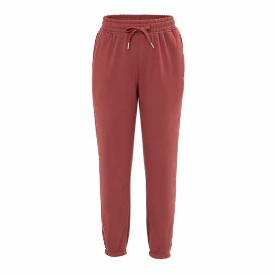 Soulcal Womens Fleece Jogger Тъмно червено Дамски долнища на анцуг