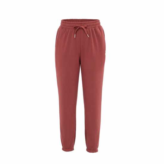 Soulcal Womens Fleece Jogger Тъмно червено Дамски долнища на анцуг