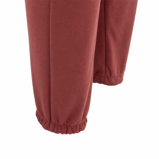 Soulcal Womens Fleece Jogger Тъмно червено Дамски долнища на анцуг