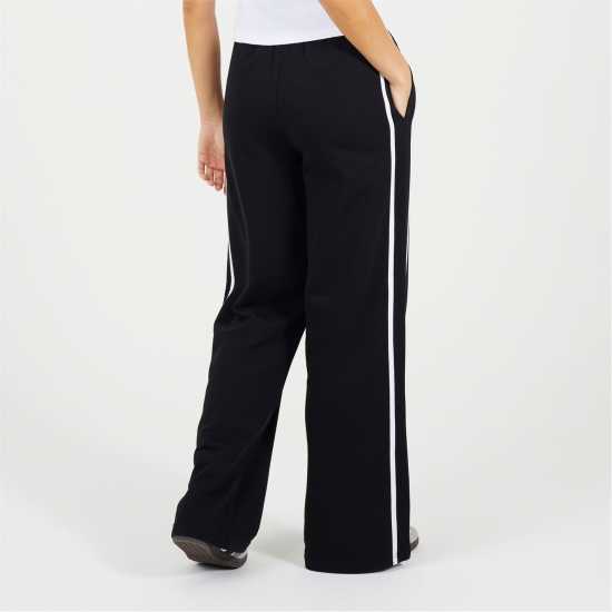 Brave Soul Bs Womens Wide Leg Jogger With Side Stripe Detail  