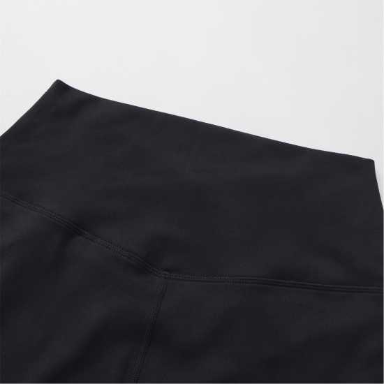 La Gear Crossover-Waist Flared Leggings Womens Black La Gear Crossover-Waist Flared Leggings Womens Black