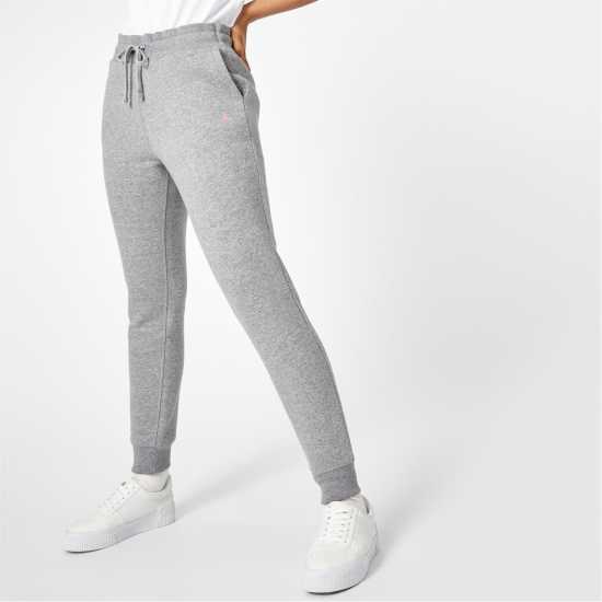Дамски долнища на анцуг Jack Wills Astbury Pheasant Logo Joggers Сив марл Jack Wills Astbury Pheasant Logo Joggers Сив марл Дамски долнища на анцуг