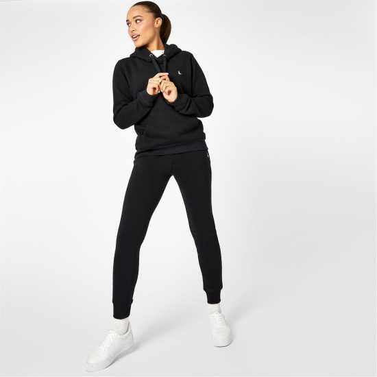 Дамски долнища на анцуг Jack Wills Astbury Pheasant Logo Joggers Черно Jack Wills Astbury Pheasant Logo Joggers Черно Дамски долнища на анцуг