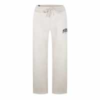Puma Squad Wide Leg Pants Fl Joggers Womens Алпийска сняг Дамски долнища на анцуг
