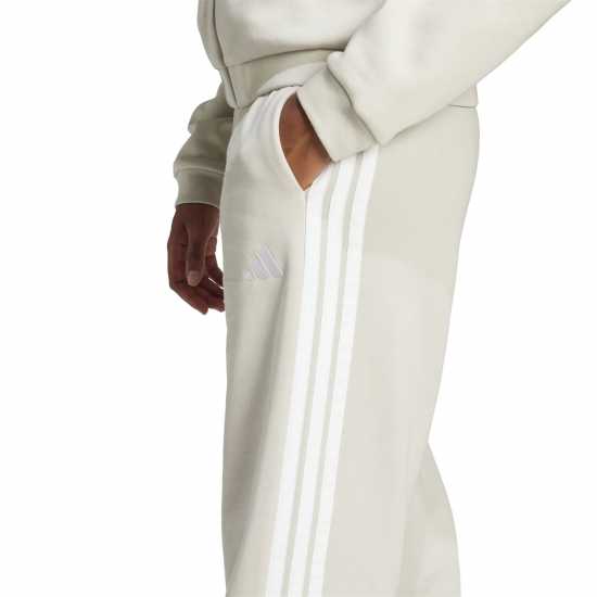 Дамски долнища на анцуг Adidas Essentials 3-Stripes Open-Hem Fleece Joggers Womens Adidas Essentials 3-Stripes Open-Hem Fleece Joggers Womens Дамски долнища на анцуг