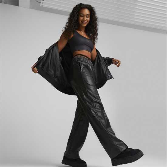 Puma Faux Leather Trousers  Дамско облекло плюс размер