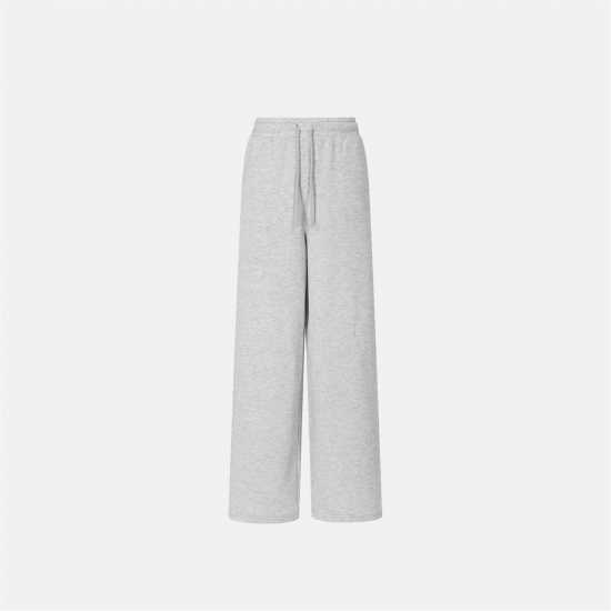 Дамски долнища на анцуг Slazenger Wide Leg Pant Womens Ice Grey Marl Slazenger Wide Leg Pant Womens Ice Grey Marl Дамски долнища на анцуг