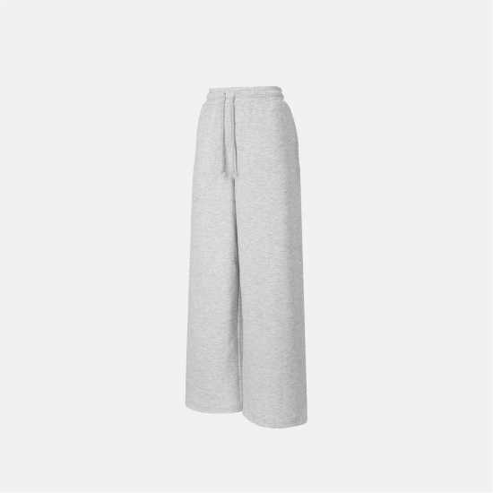 Дамски долнища на анцуг Slazenger Wide Leg Pant Womens Ice Grey Marl Slazenger Wide Leg Pant Womens Ice Grey Marl Дамски долнища на анцуг