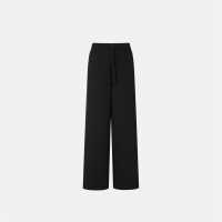 Slazenger Wide Leg Pant Womens Black Дамски долнища на анцуг