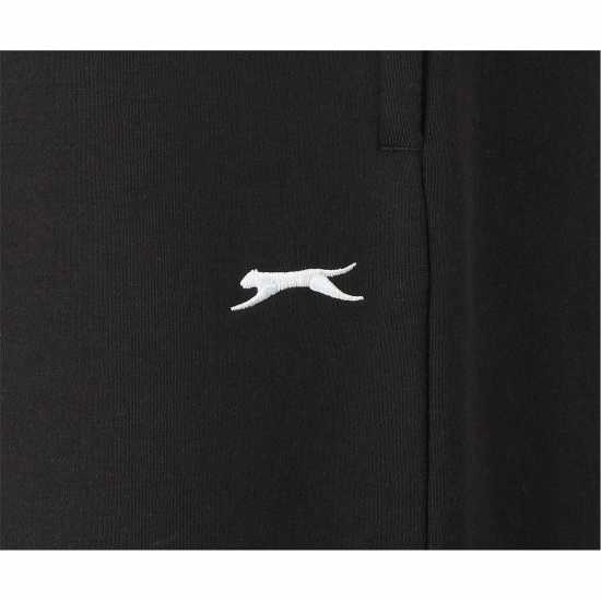 Slazenger Wide Leg Pant Womens Black Дамски долнища на анцуг