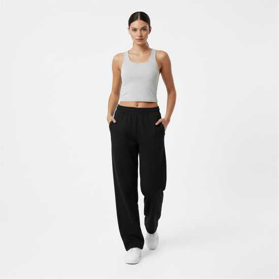 Usa Pro Women's Open Hem Fleece Joggers Черно 