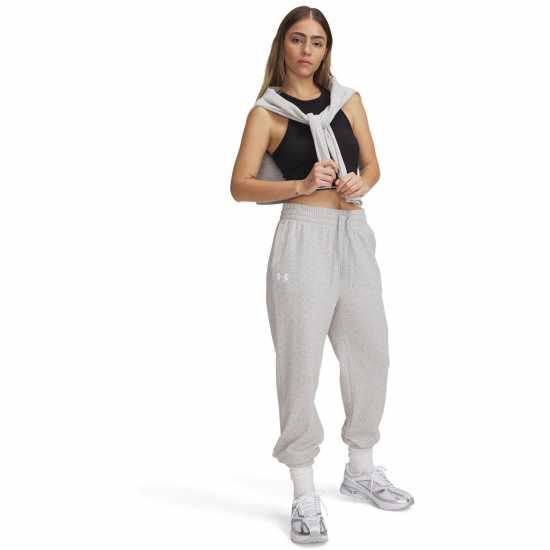 Under Armour Under Armour Ua Rival Terry Jogger Joggers Womens Gray 