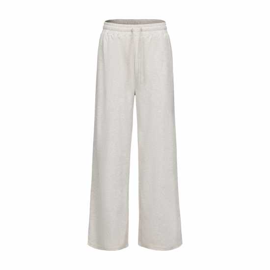 Дамски долнища на анцуг Slazenger Fleece Jogging Bottoms Womens Ice Grey Marl Slazenger Fleece Jogging Bottoms Womens Ice Grey Marl Дамски долнища на анцуг