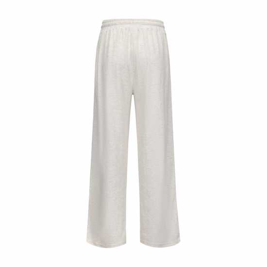 Дамски долнища на анцуг Slazenger Fleece Jogging Bottoms Womens Ice Grey Marl Slazenger Fleece Jogging Bottoms Womens Ice Grey Marl Дамски долнища на анцуг