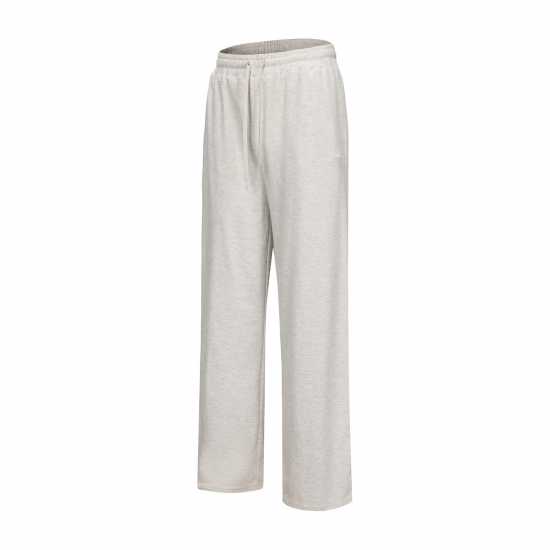 Дамски долнища на анцуг Slazenger Fleece Jogging Bottoms Womens Ice Grey Marl Slazenger Fleece Jogging Bottoms Womens Ice Grey Marl Дамски долнища на анцуг