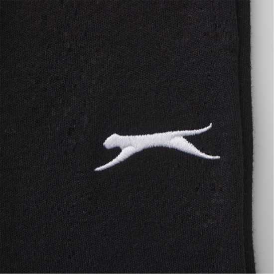 Slazenger Fleece Jogging Bottoms Womens Black Дамски долнища на анцуг