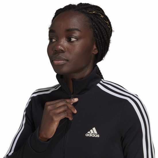 Adidas Спортно Горнище Womens Football Sereno Track Top Black/White - Дамски спортни екипи