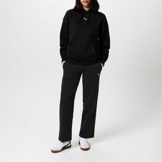Puma Single Cat Wide Leg Joggers Womens  Дамски долнища на анцуг