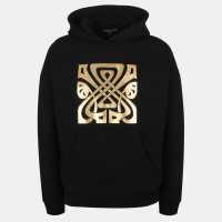 Biba Women's Over-The-Head Logo Fleece Hoodie Черно Biba Women's Over-The-Head Logo Fleece Hoodie Черно