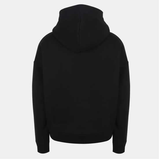 Biba Women's Over-The-Head Logo Fleece Hoodie Черно 