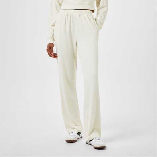 Jack Wills Modal Open Hem Joggers Бяло Дамски долнища на анцуг