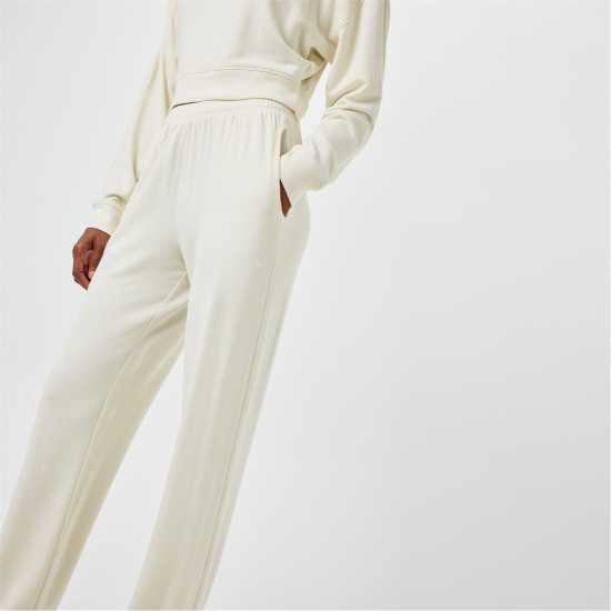 Jack Wills Modal Open Hem Joggers Бяло Дамски долнища на анцуг