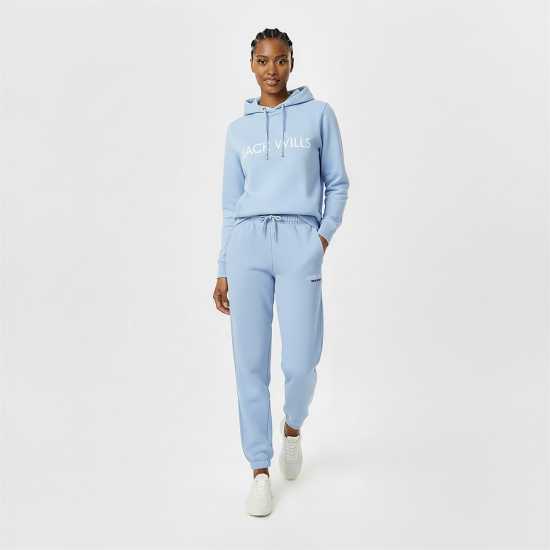 Jack Wills Bayton Relaxed Joggers Womens Меко синьо 