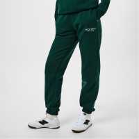 Jack Wills Bayton Relaxed Joggers Тъмно зелено Дамски долнища на анцуг