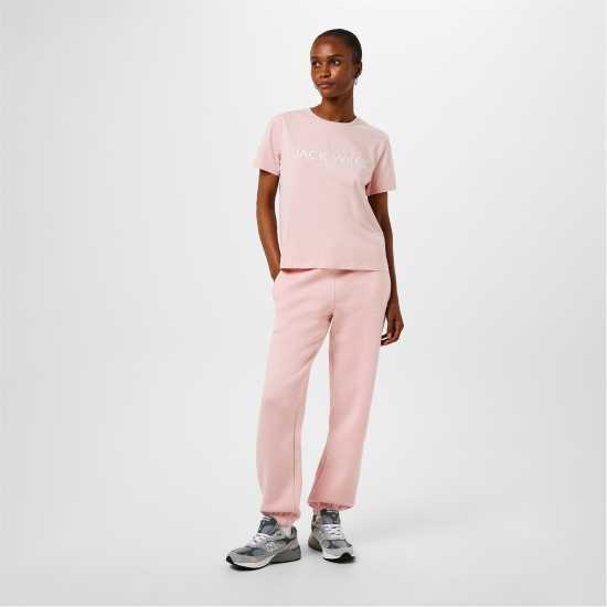 Дамски долнища на анцуг Jack Wills Bayton Relaxed Joggers Меко розово Jack Wills Bayton Relaxed Joggers Меко розово Дамски долнища на анцуг