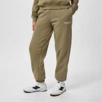 Jack Wills Bayton Relaxed Joggers Светло кахи Дамски долнища на анцуг