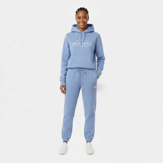Jack Wills Bayton Relaxed Joggers Womens Синьо лилаво 