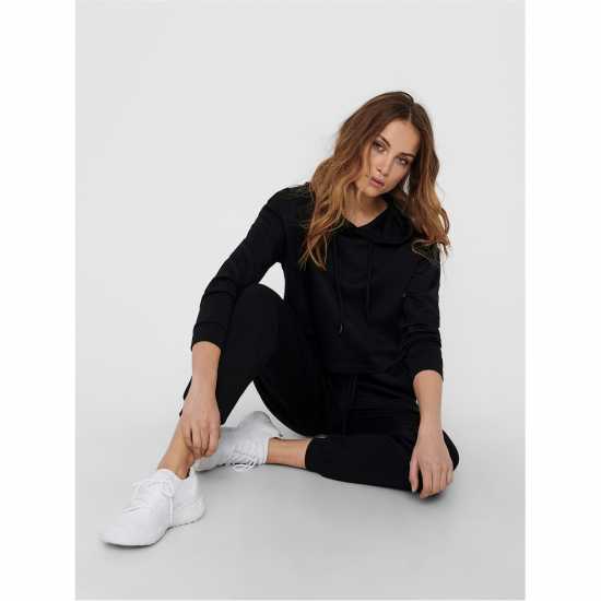 Only Play High Waist Sweat Pants Черно Дамски долнища на анцуг