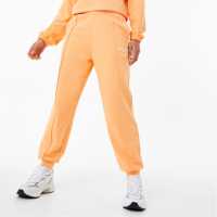 Jack Wills Blurred Logo Jogger Orange Дамски долнища на анцуг