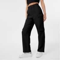 Jack Wills Cargo Trousers Black Дамско облекло плюс размер