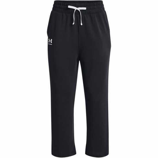 Under Armour Armour Rival Terry Flare Joggers Womens Black Дамски долнища на анцуг