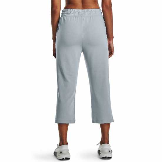 Under Armour Armour Rival Terry Flare Joggers Womens Blue Дамски долнища на анцуг