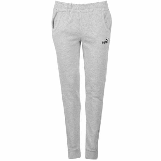 Puma Essentials Logo Slim Trousers Women's Сиво Puma Essentials Logo Slim Trousers Women's Сиво