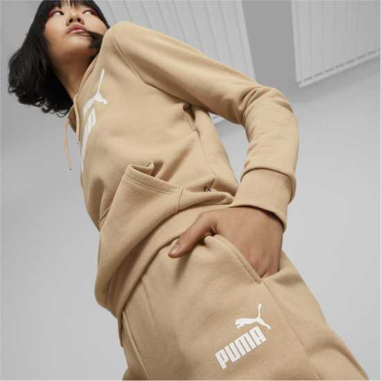 Puma No1 Logo Jogging Bottoms Dusty Tan Дамски долнища на анцуг