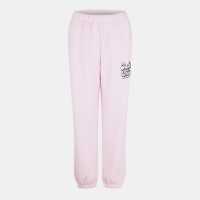 Jack Wills Women's Closed Hem Fleece Joggers Розово 