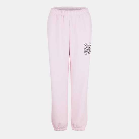 Jack Wills Women's Closed Hem Fleece Joggers Розово 