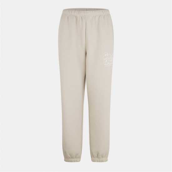 Jack Wills Women's Closed Hem Fleece Joggers Крем Jack Wills Women's Closed Hem Fleece Joggers Крем