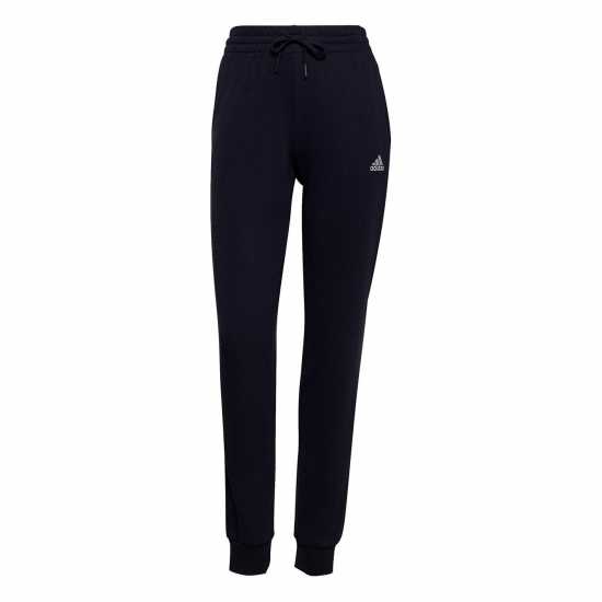 Дамски долнища на анцуг Adidas Linear Slim Fit Cotton Joggers Womens Легендарна чернина Adidas Linear Slim Fit Cotton Joggers Womens Легендарна чернина Дамски долнища на анцуг