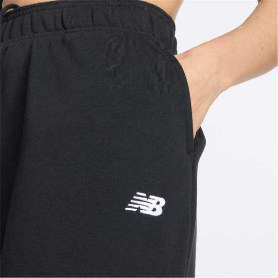 New Balance Balance Closed Hem Fleece Joggers Womens Black Дамски долнища на анцуг