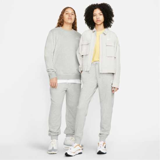 Nike Sportswear Essential Fleece Pants Womens Grey Hth/Whi Дамски полар