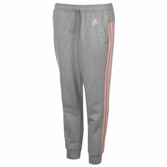 Дамски долнища на анцуг Adidas Essentials 3-Stripes Pants Slim Womens Средно сиво Adidas Essentials 3-Stripes Pants Slim Womens Средно сиво Дамски долнища на анцуг