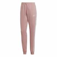 Sale Adidas Womens 3-Stripes Pants Slim Light Pink Дамски долнища на анцуг
