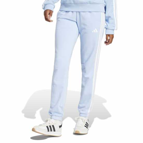 Дамски долнища на анцуг Adidas Essentials 3-Stripes Pants Slim Womens Свети синьо Adidas Essentials 3-Stripes Pants Slim Womens Свети синьо Дамски долнища на анцуг